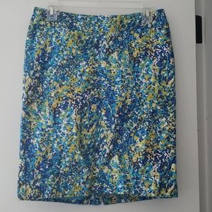 Merona Cool Colors Pencil Skirt Sz 4